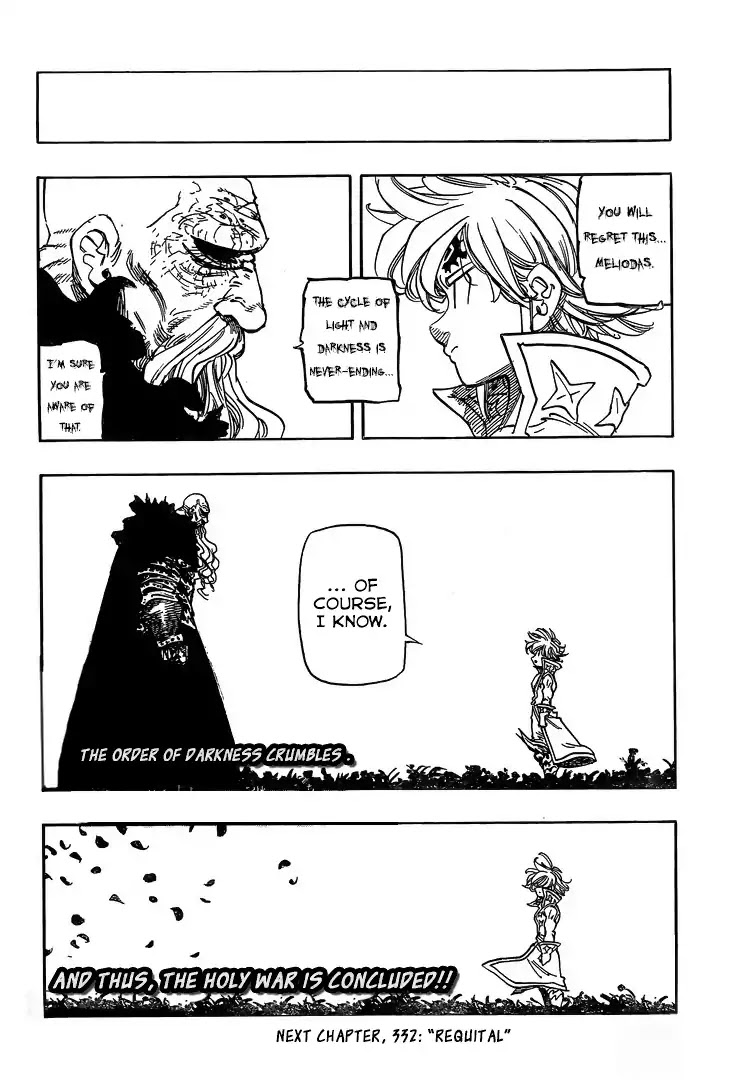 Nanatsu no Taizai Chapter 331 page 17 - Chapter 331: A World Not Big Enough for the Both of Us