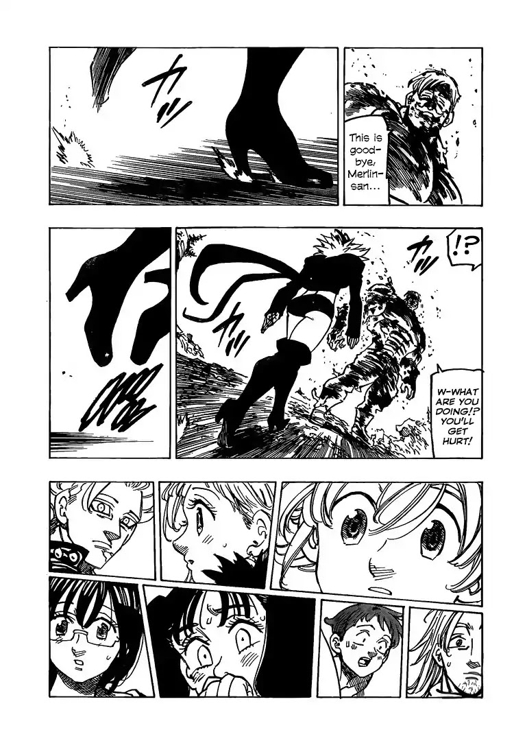 Nanatsu no Taizai Chapter 333 page 11 - Chapter 333: Pride, Gluttony, and Scars