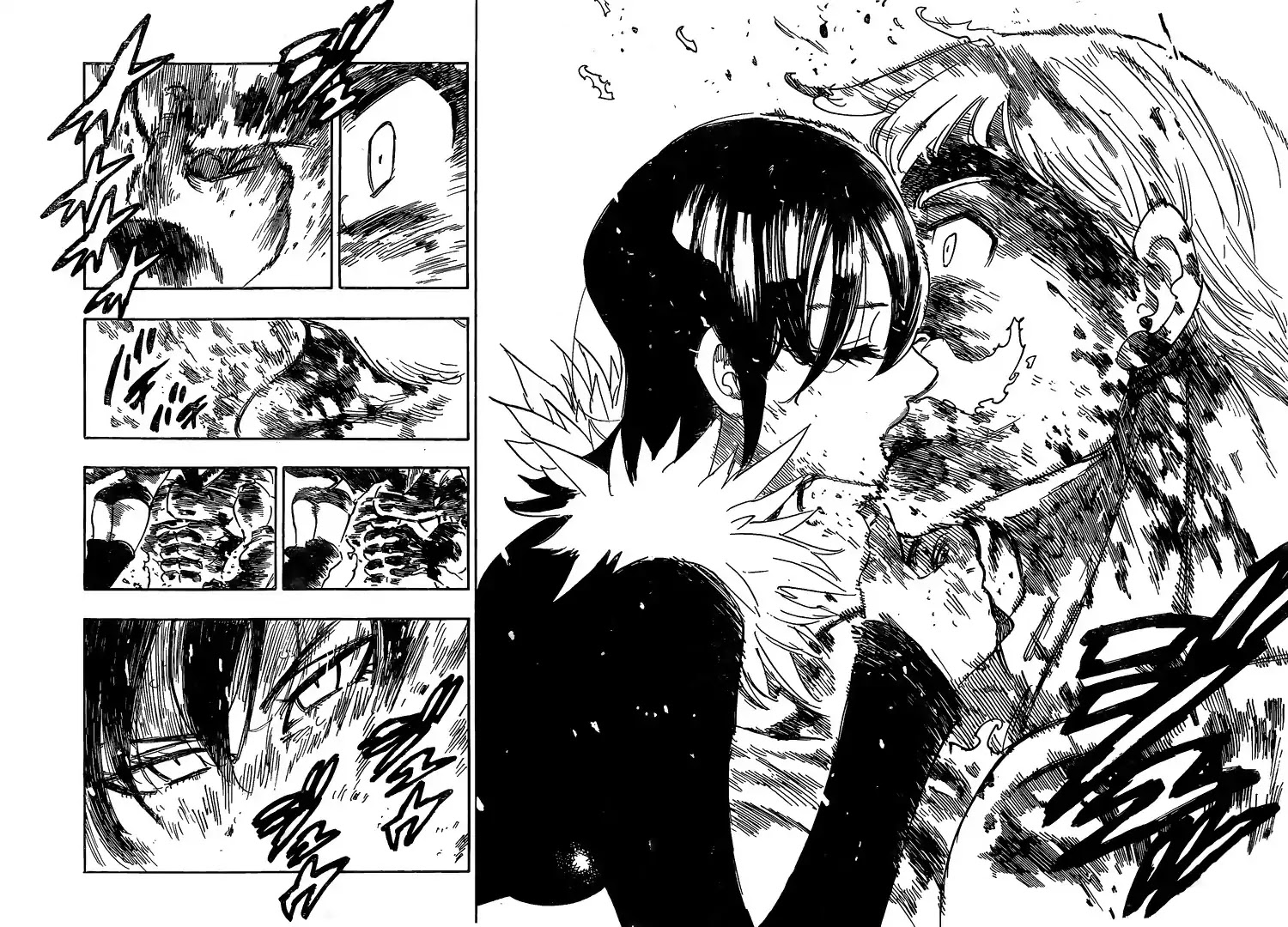 Nanatsu no Taizai Chapter 333 page 12 - Chapter 333: Pride, Gluttony, and Scars