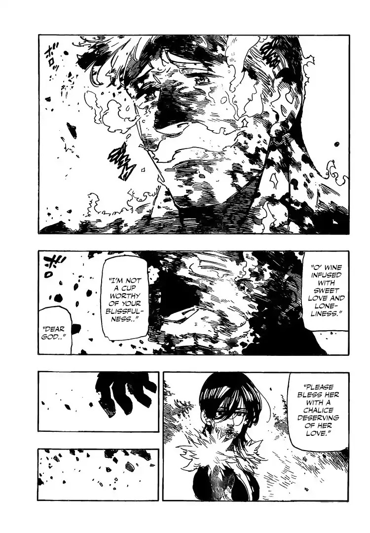 Nanatsu no Taizai Chapter 333 page 14 - Chapter 333: Pride, Gluttony, and Scars