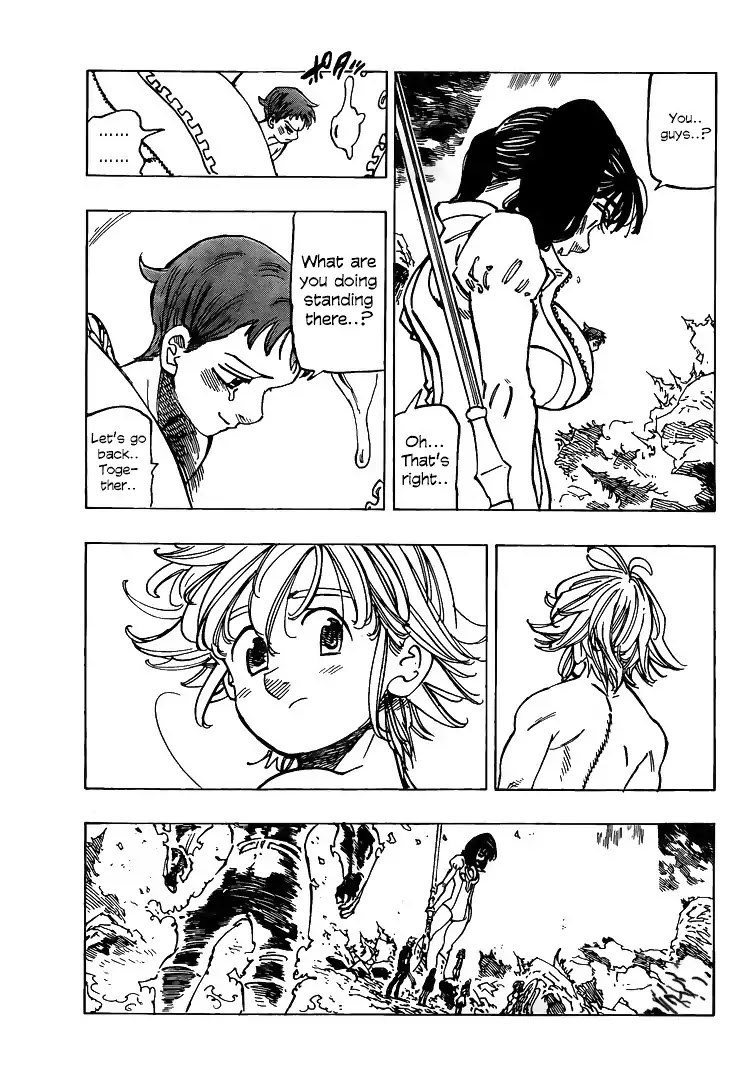 Nanatsu no Taizai Chapter 333 page 3 - Chapter 333: Pride, Gluttony, and Scars
