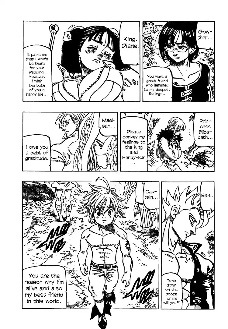 Nanatsu no Taizai Chapter 333 page 5 - Chapter 333: Pride, Gluttony, and Scars