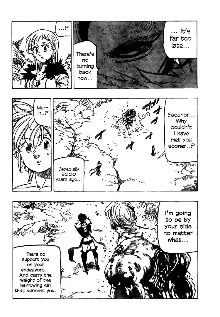 Nanatsu no Taizai Chapter 333 page 8 - Chapter 333: Pride, Gluttony, and Scars