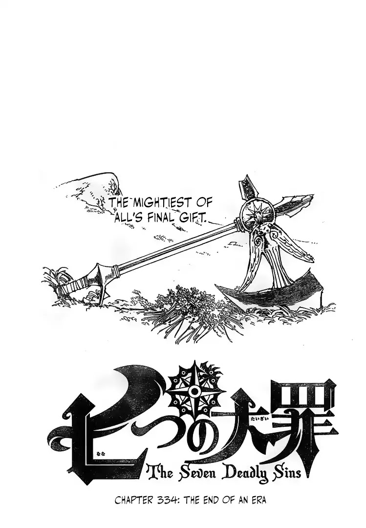 Nanatsu no Taizai Chapter 334 page 1 - Chapter 334: The End of an Era