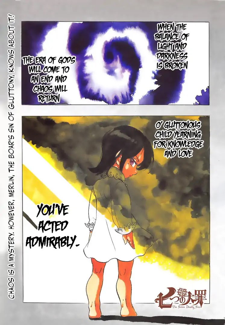Nanatsu no Taizai Chapter 335 page 1 - Chapter 335: What the Sorceress Kept Looking for