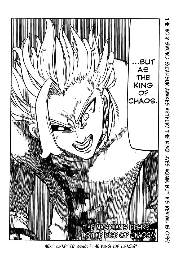 Nanatsu no Taizai Chapter 335 page 22 - Chapter 335: What the Sorceress Kept Looking for