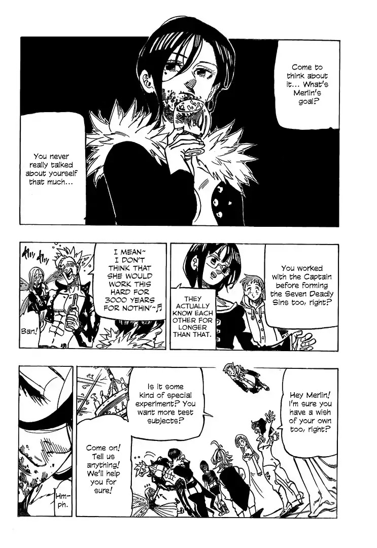 Nanatsu no Taizai Chapter 335 page 8 - Chapter 335: What the Sorceress Kept Looking for