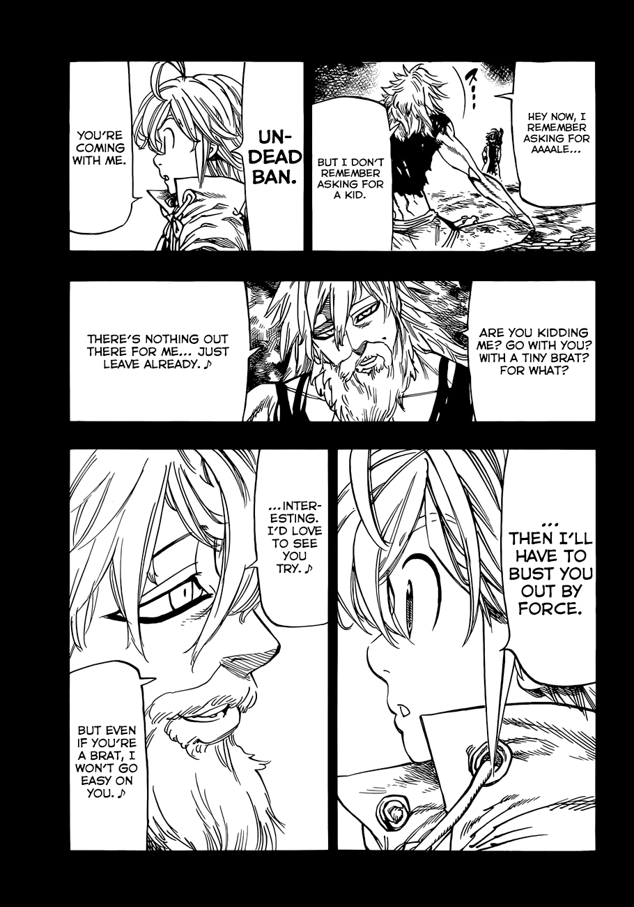 Nanatsu no Taizai Chapter 34 page 10 - Chapter 34: Meliodaz vs. Baan