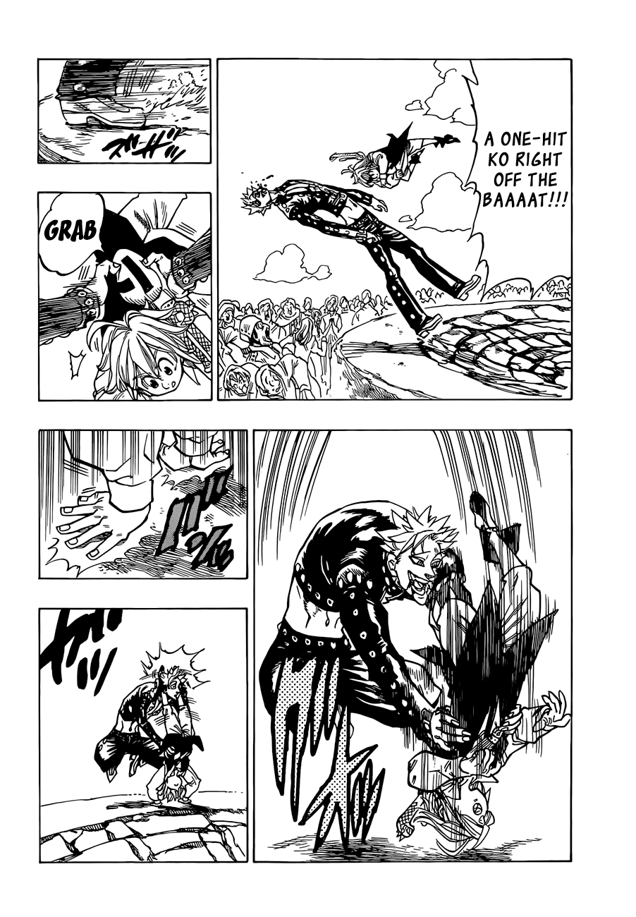 Nanatsu no Taizai Chapter 34 page 13 - Chapter 34: Meliodaz vs. Baan