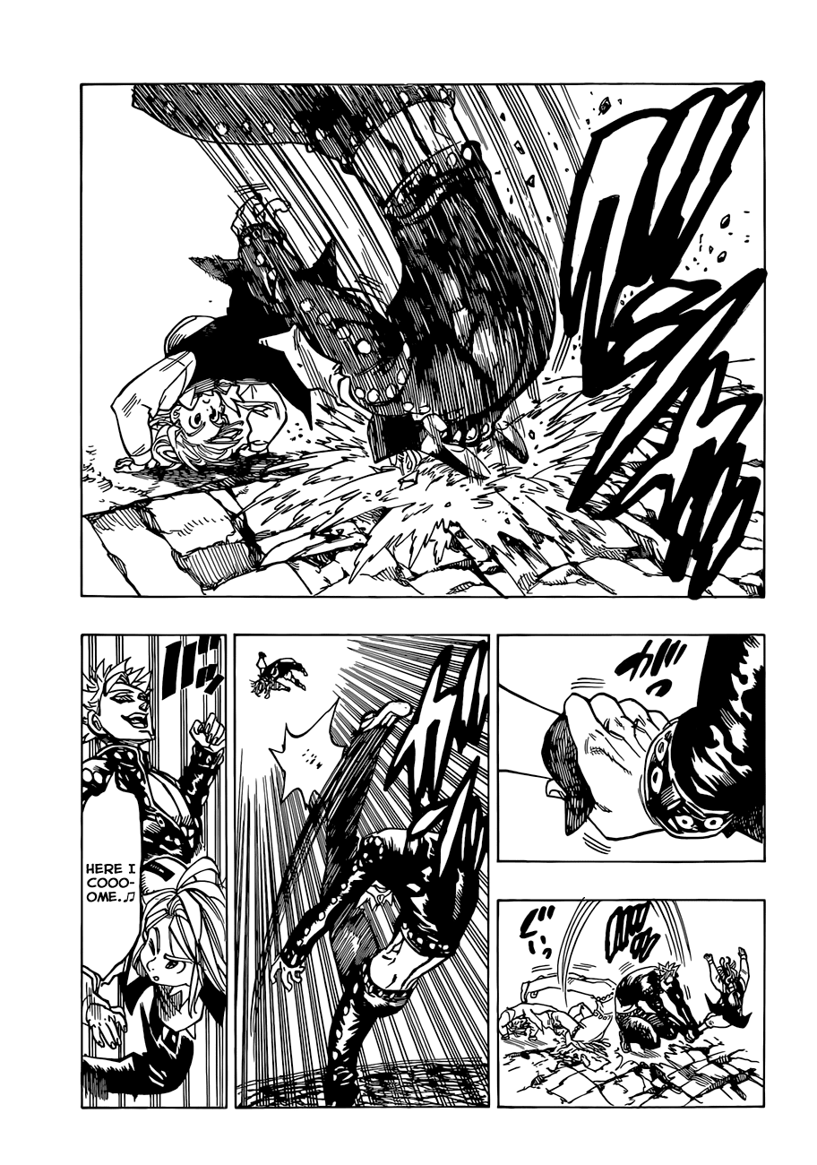 Nanatsu no Taizai Chapter 34 page 14 - Chapter 34: Meliodaz vs. Baan