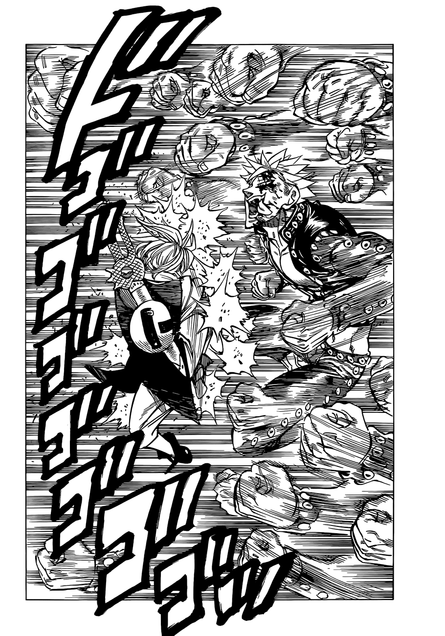 Nanatsu no Taizai Chapter 34 page 15 - Chapter 34: Meliodaz vs. Baan