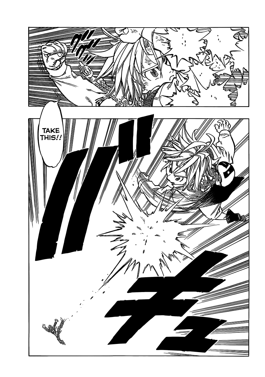 Nanatsu no Taizai Chapter 34 page 16 - Chapter 34: Meliodaz vs. Baan
