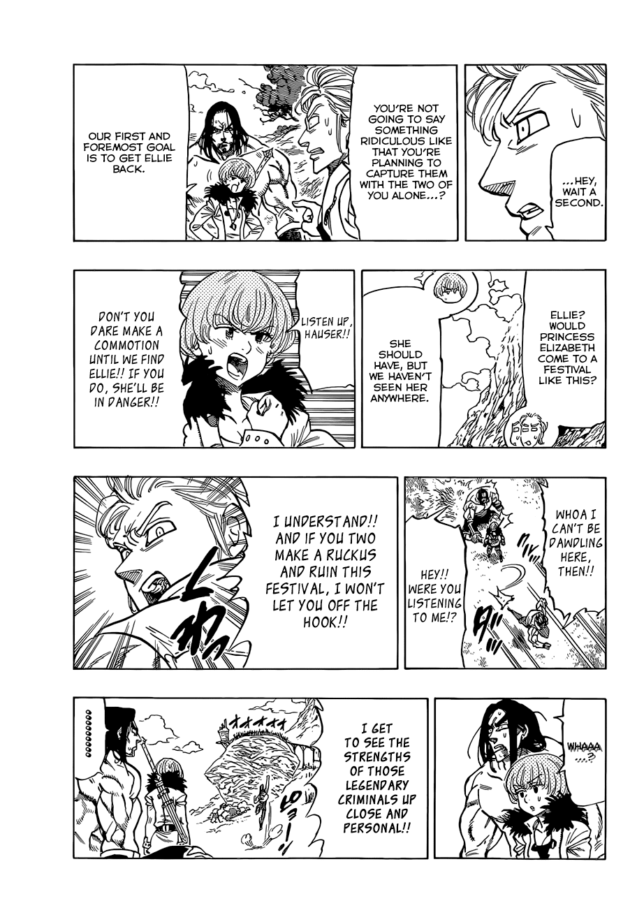 Nanatsu no Taizai Chapter 34 page 4 - Chapter 34: Meliodaz vs. Baan