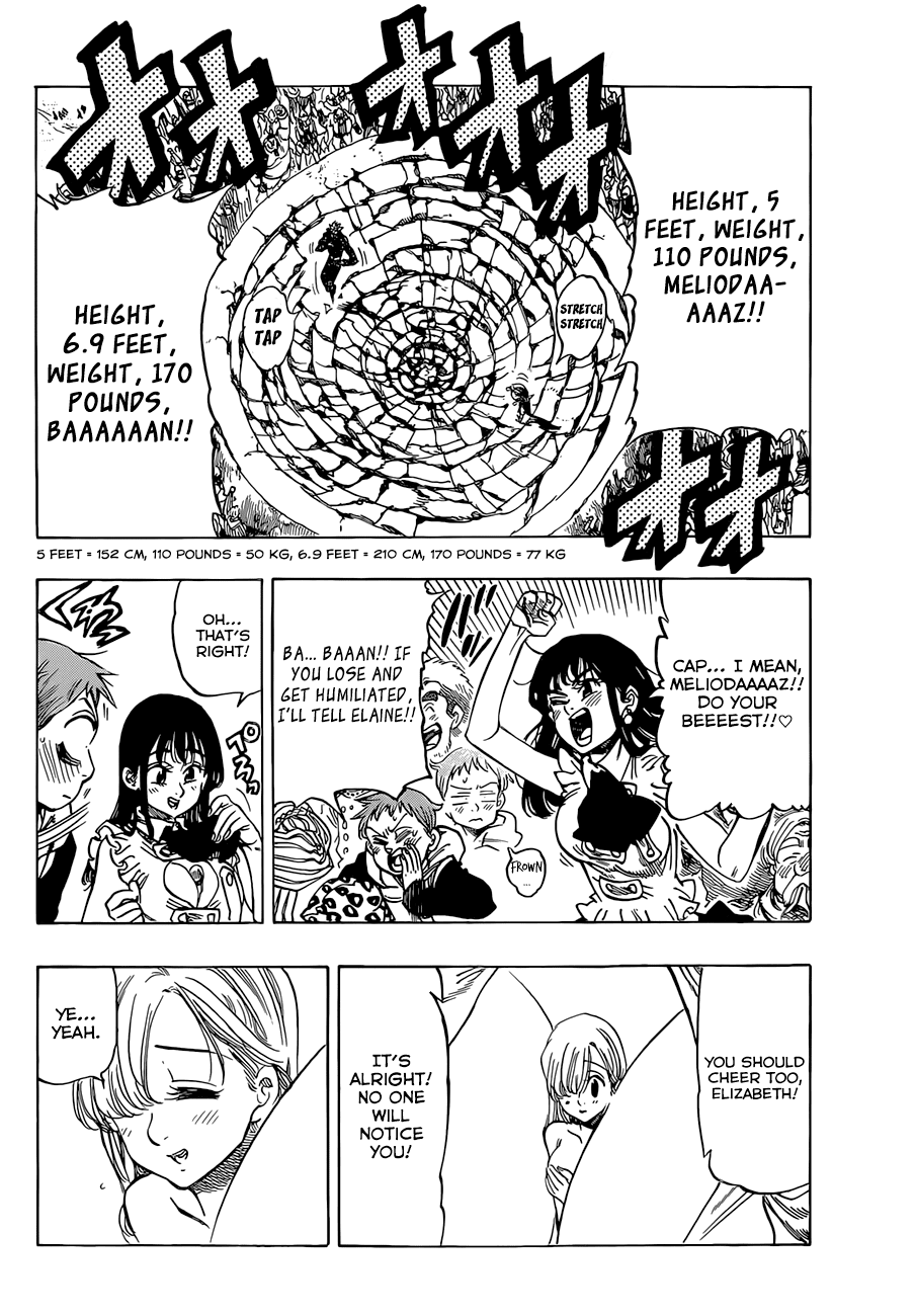 Nanatsu no Taizai Chapter 34 page 5 - Chapter 34: Meliodaz vs. Baan