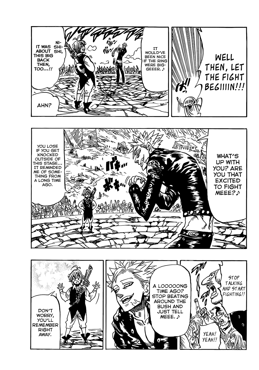 Nanatsu no Taizai Chapter 34 page 6 - Chapter 34: Meliodaz vs. Baan