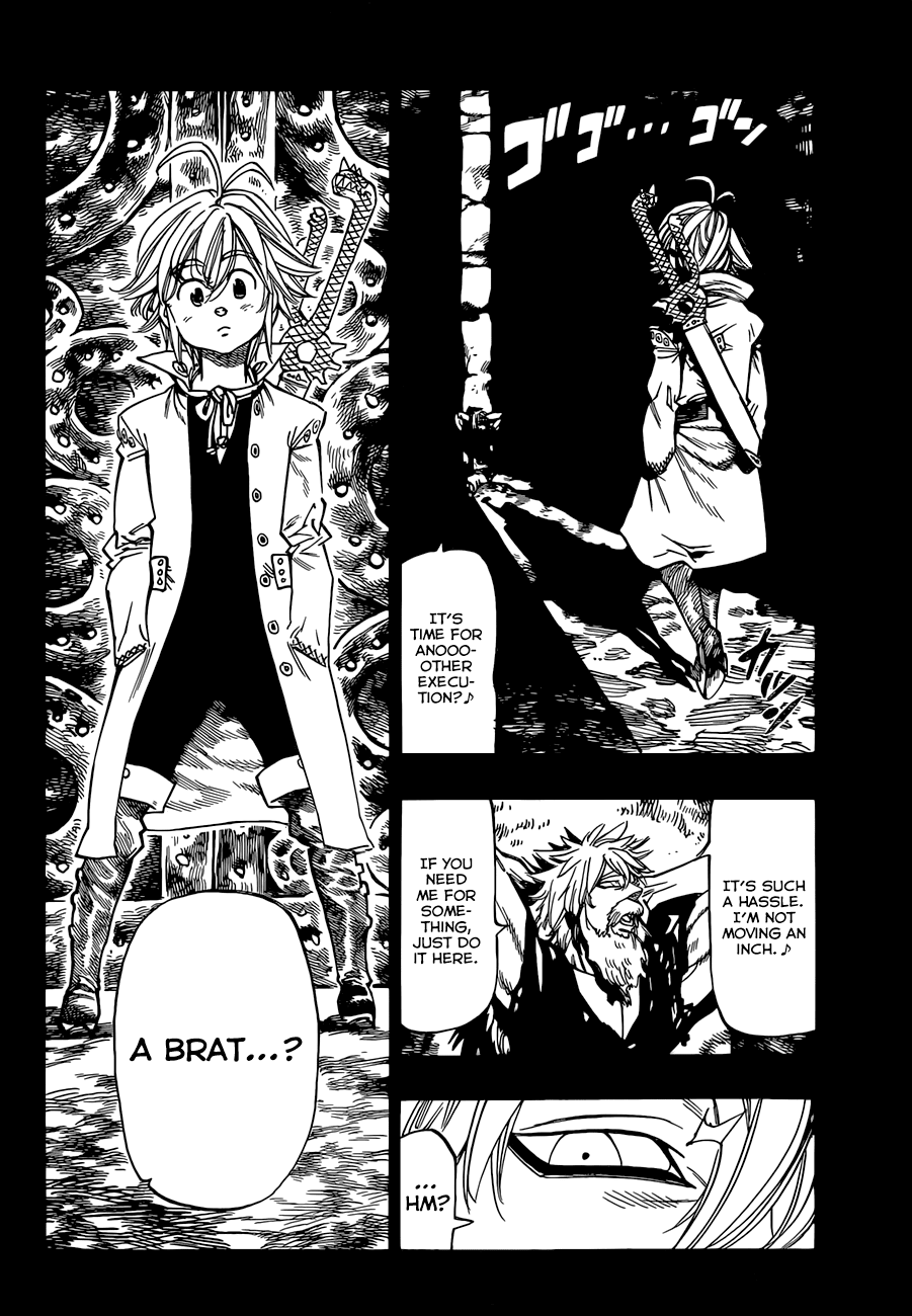 Nanatsu no Taizai Chapter 34 page 9 - Chapter 34: Meliodaz vs. Baan