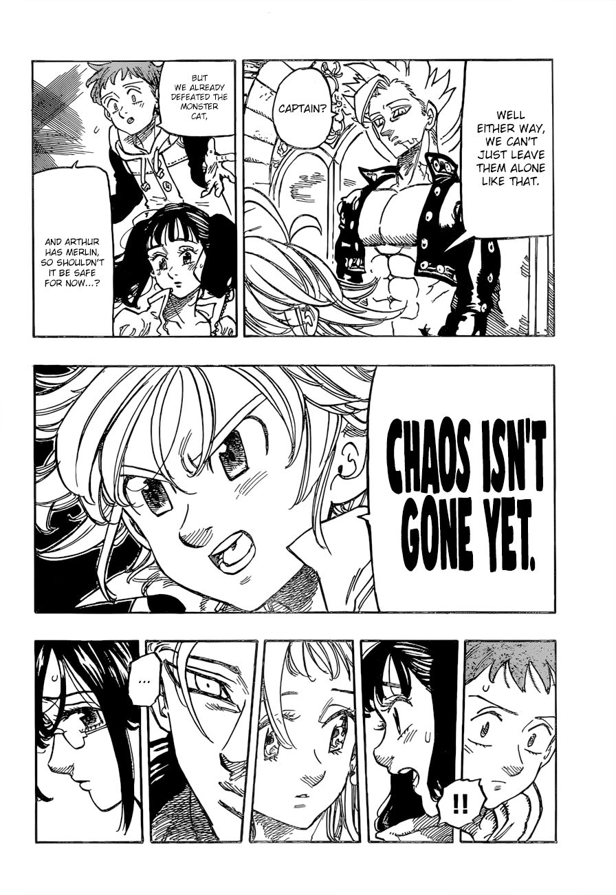 Nanatsu no Taizai Chapter 340 page 11 - Chapter 340: Because I wanted to See you