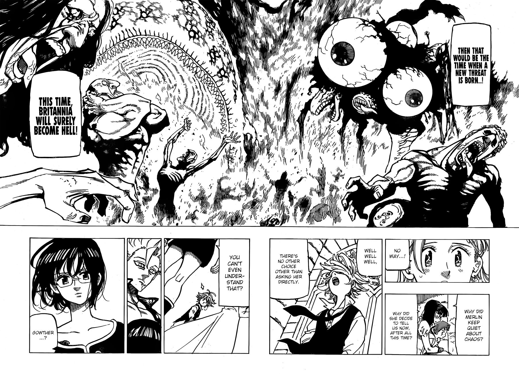 Nanatsu no Taizai Chapter 340 page 13 - Chapter 340: Because I wanted to See you