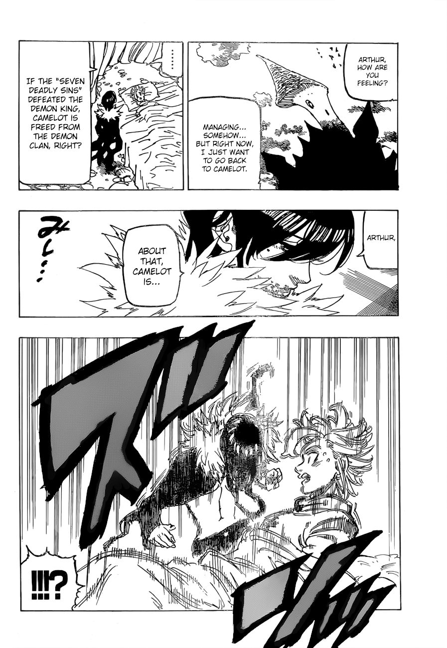 Nanatsu no Taizai Chapter 340 page 14 - Chapter 340: Because I wanted to See you