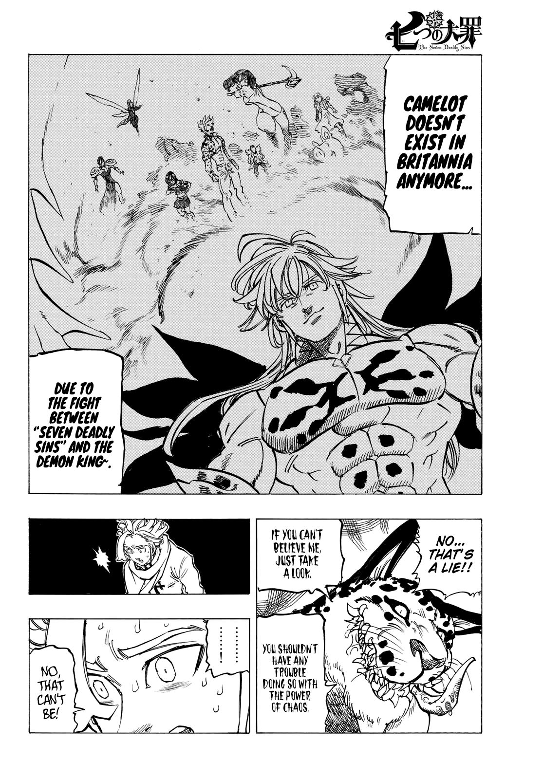 Nanatsu no Taizai Chapter 341 page 14 - Chapter 341: Cath Palug