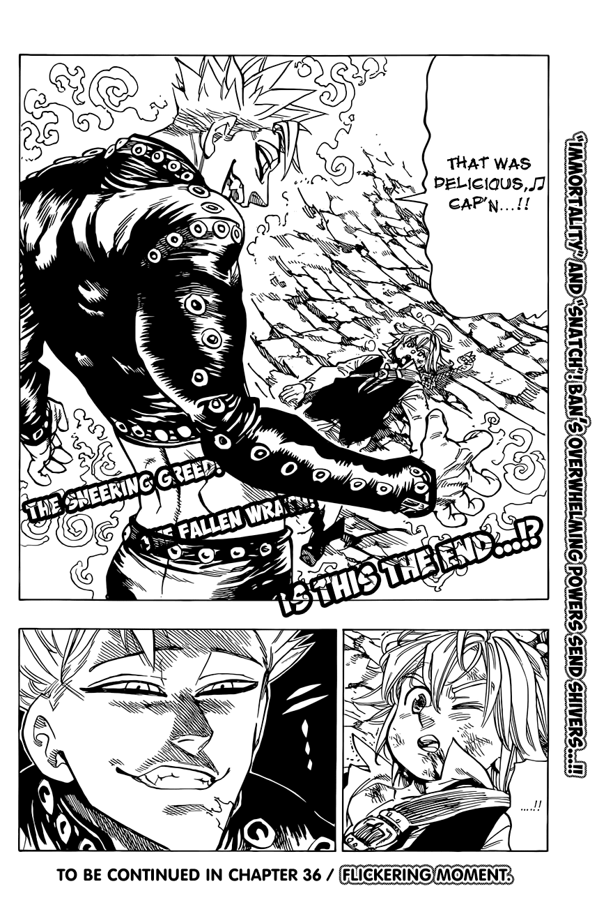 Nanatsu no Taizai Chapter 35 page 21 - Chapter 35: Robbed Meliodas