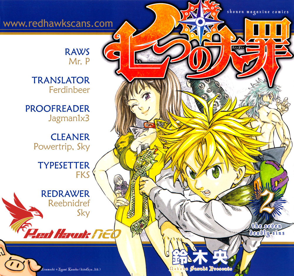 Nanatsu no Taizai Chapter 36 page 1 - Chapter 36: That Blinking Moment