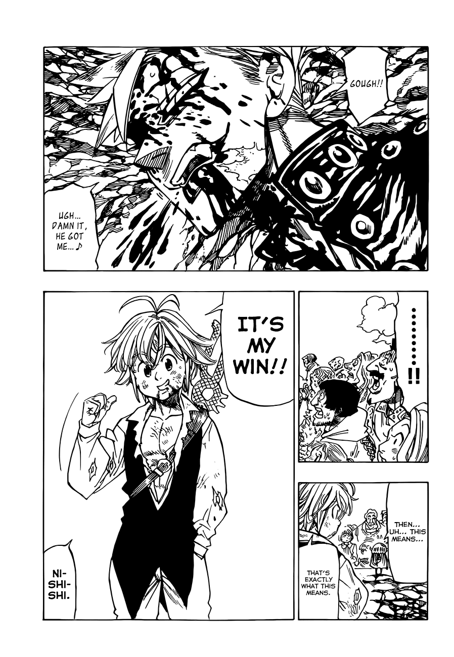 Nanatsu no Taizai Chapter 36 page 14 - Chapter 36: That Blinking Moment