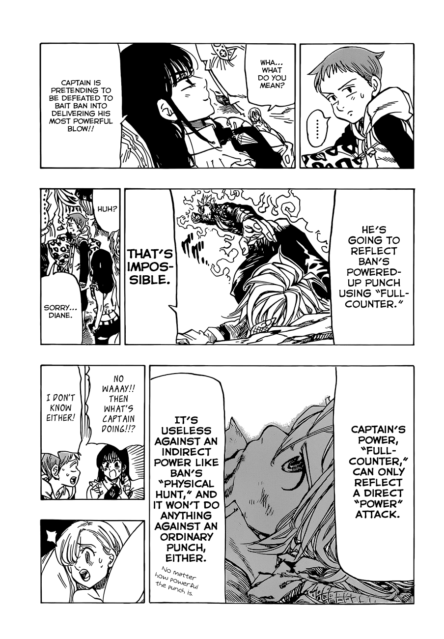 Nanatsu no Taizai Chapter 36 page 8 - Chapter 36: That Blinking Moment