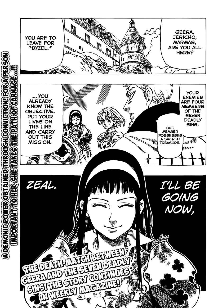 Nanatsu no Taizai Chapter 37.5 page 12 - Chapter 37.5: Extra Chapter - Justice of a Young Girl