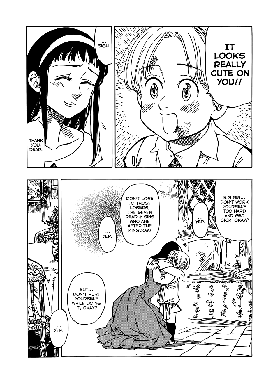 Nanatsu no Taizai Chapter 37.5 page 6 - Chapter 37.5: Extra Chapter - Justice of a Young Girl