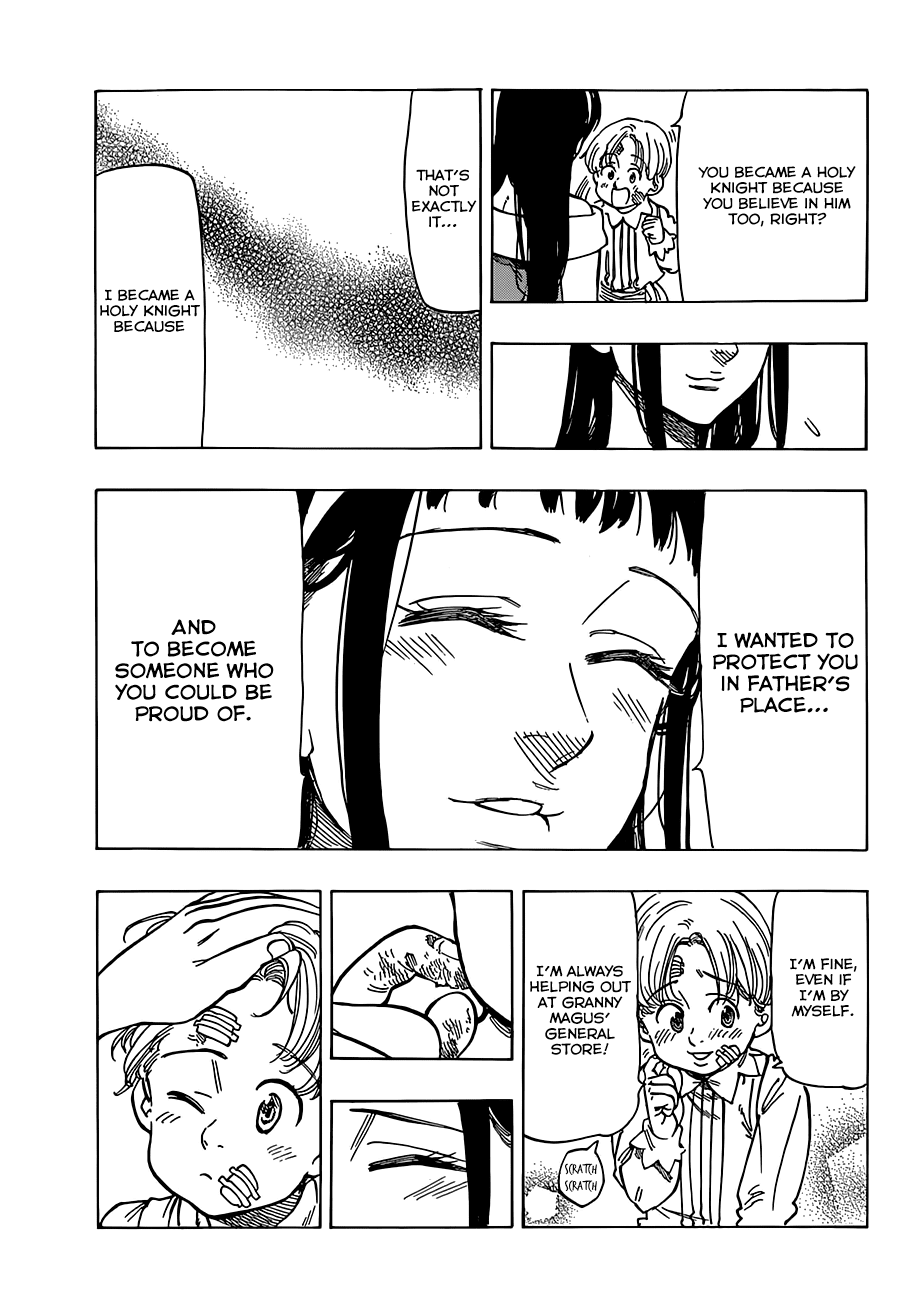 Nanatsu no Taizai Chapter 37.5 page 8 - Chapter 37.5: Extra Chapter - Justice of a Young Girl
