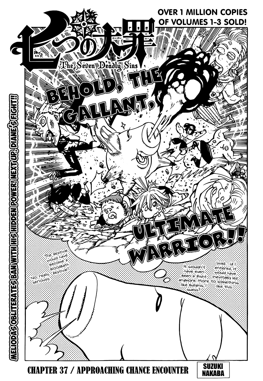 Nanatsu no Taizai Chapter 37 page 2 - Chapter 37: Approaching Chance Encounter