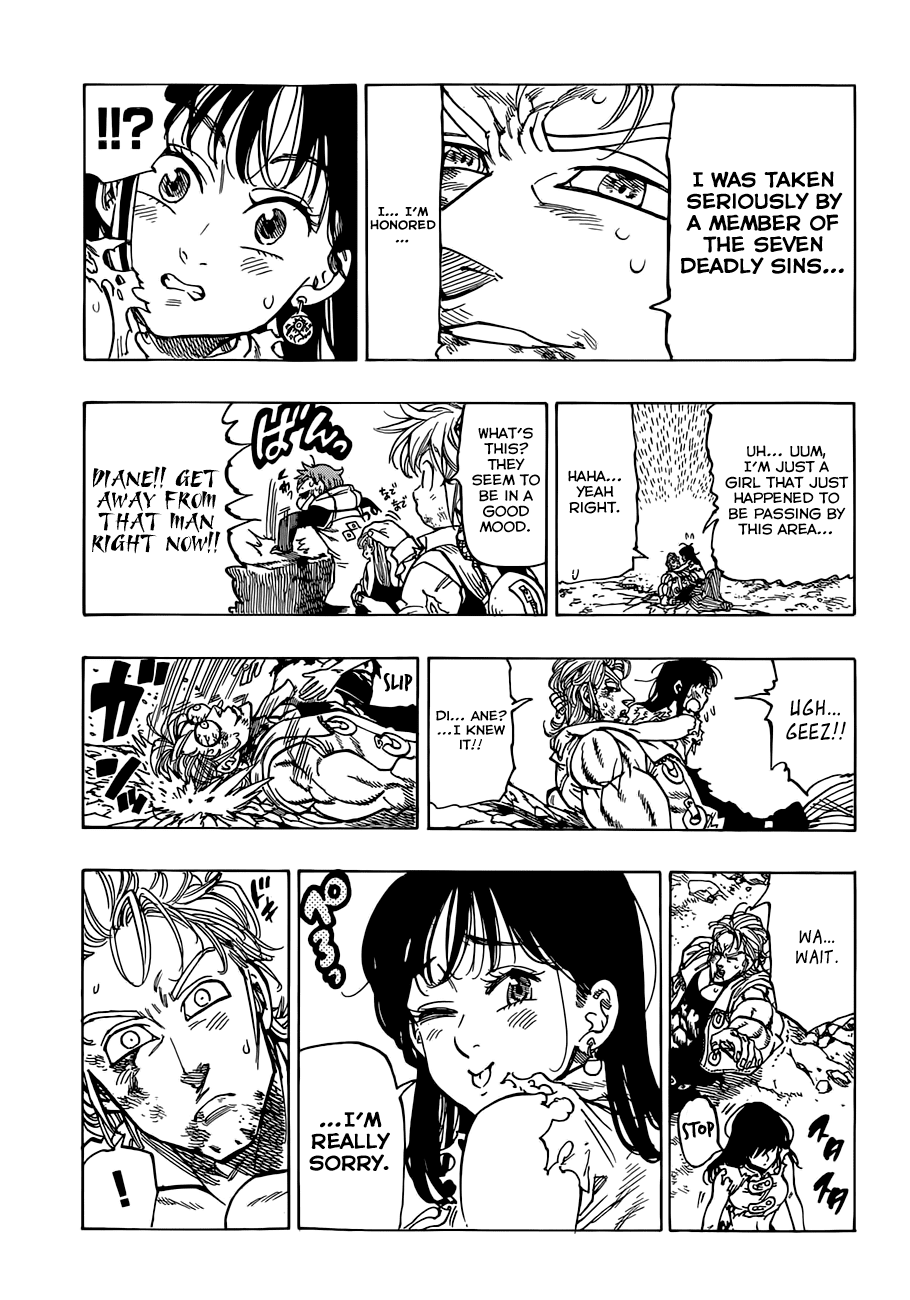 Nanatsu no Taizai Chapter 38 page 14 - Chapter 38: Chance & Necessity