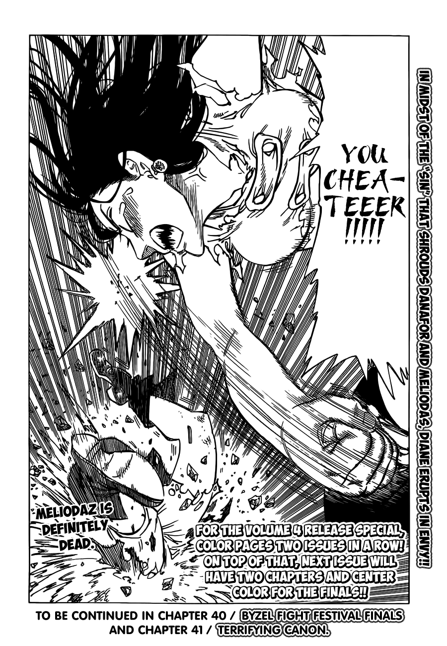 Nanatsu no Taizai Chapter 39 page 19 - Chapter 39: A Longstanding Grudge