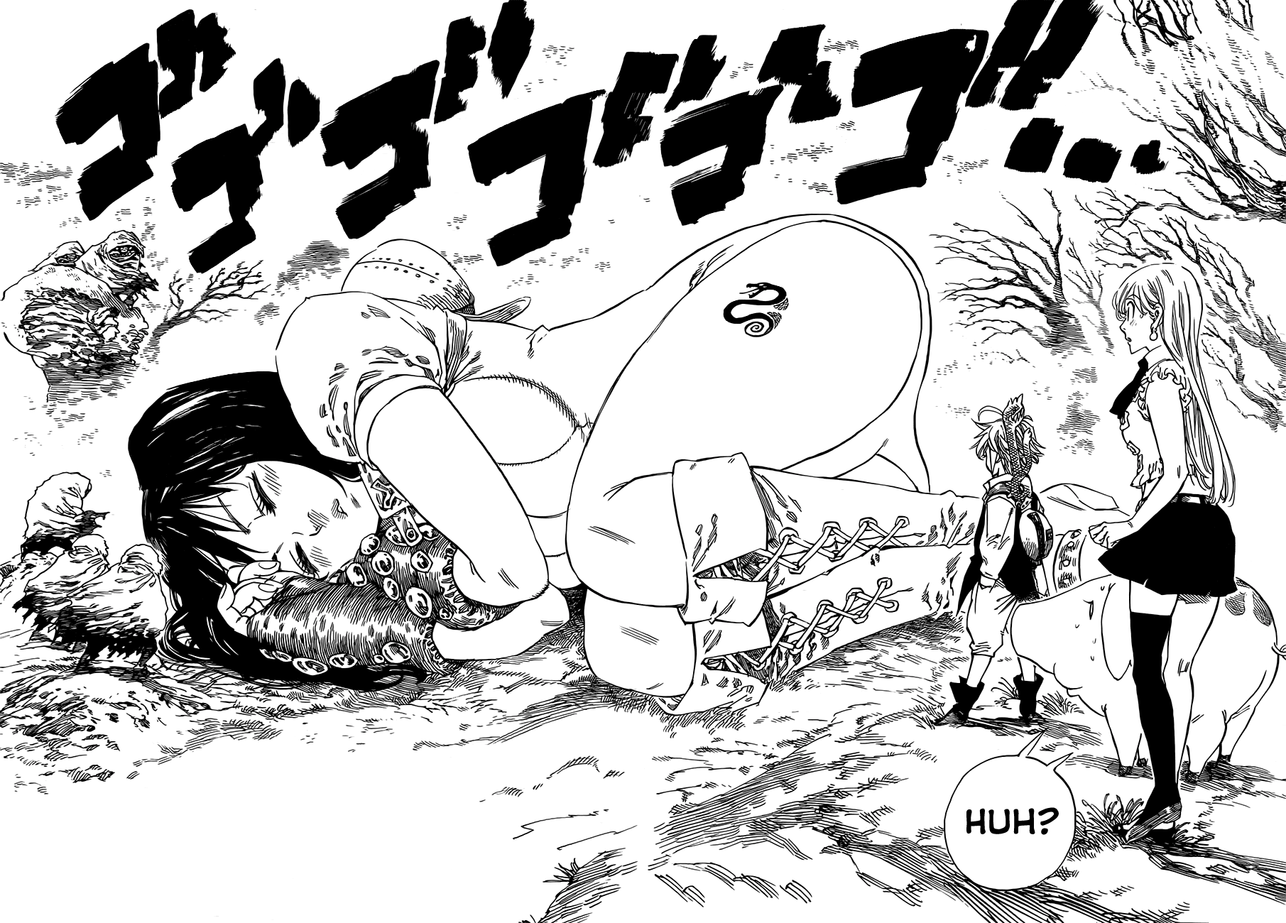 Nanatsu no Taizai Chapter 4 page 17 - Chapter 4: The Sin in the Sleeping Forest