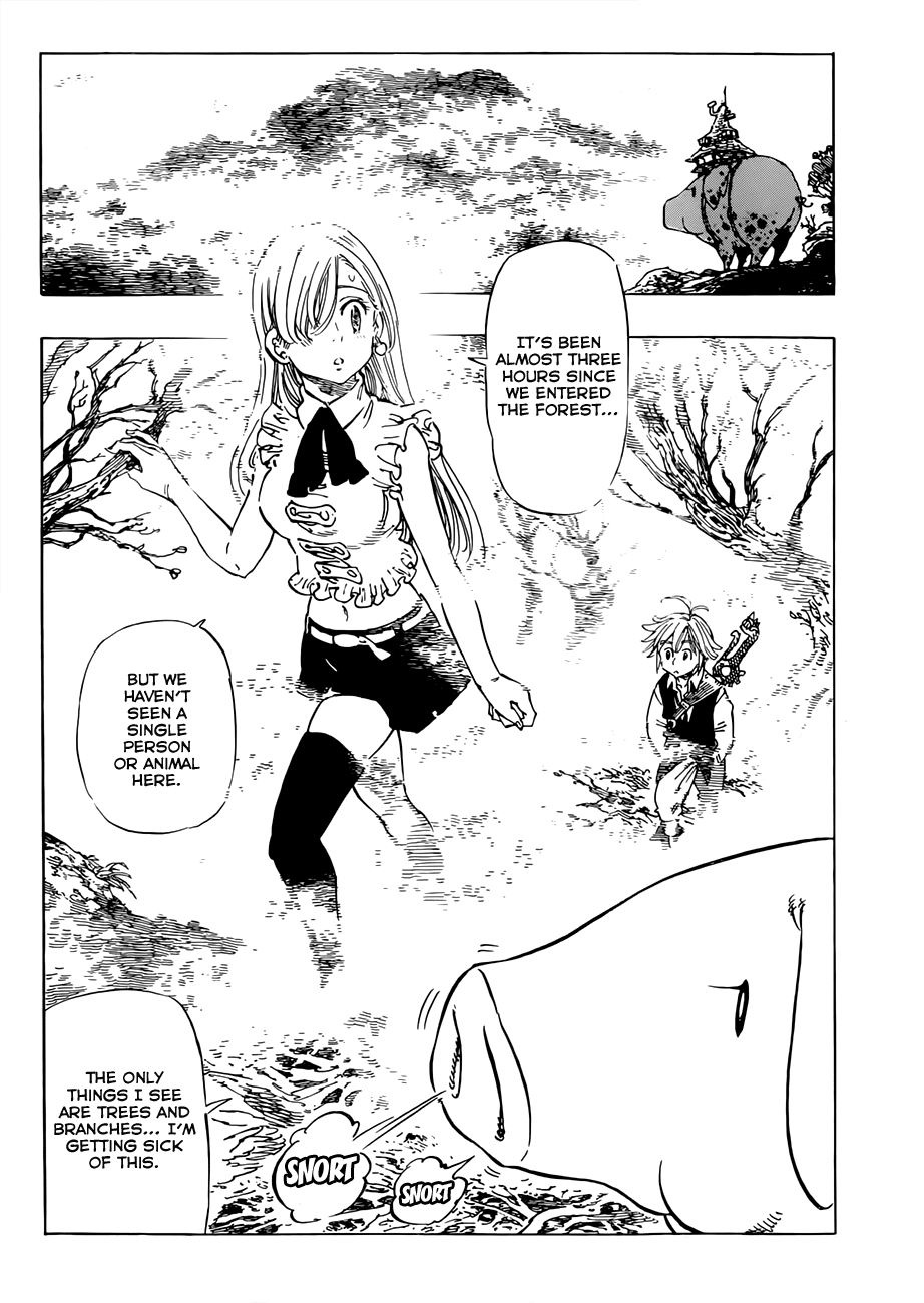 Nanatsu no Taizai Chapter 4 page 3 - Chapter 4: The Sin in the Sleeping Forest