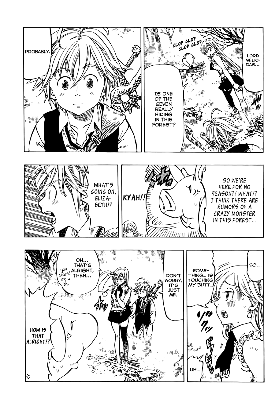 Nanatsu no Taizai Chapter 4 page 4 - Chapter 4: The Sin in the Sleeping Forest
