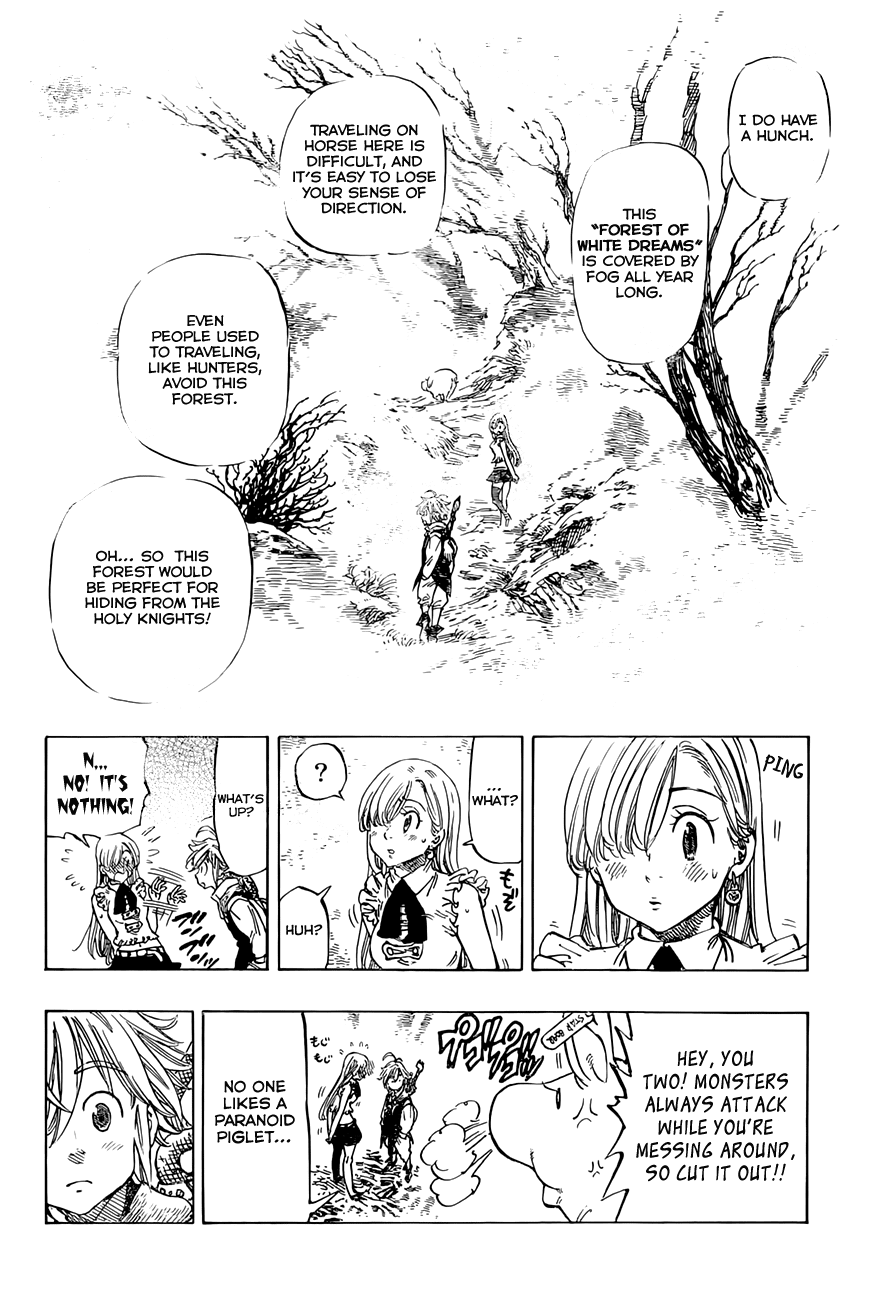 Nanatsu no Taizai Chapter 4 page 5 - Chapter 4: The Sin in the Sleeping Forest