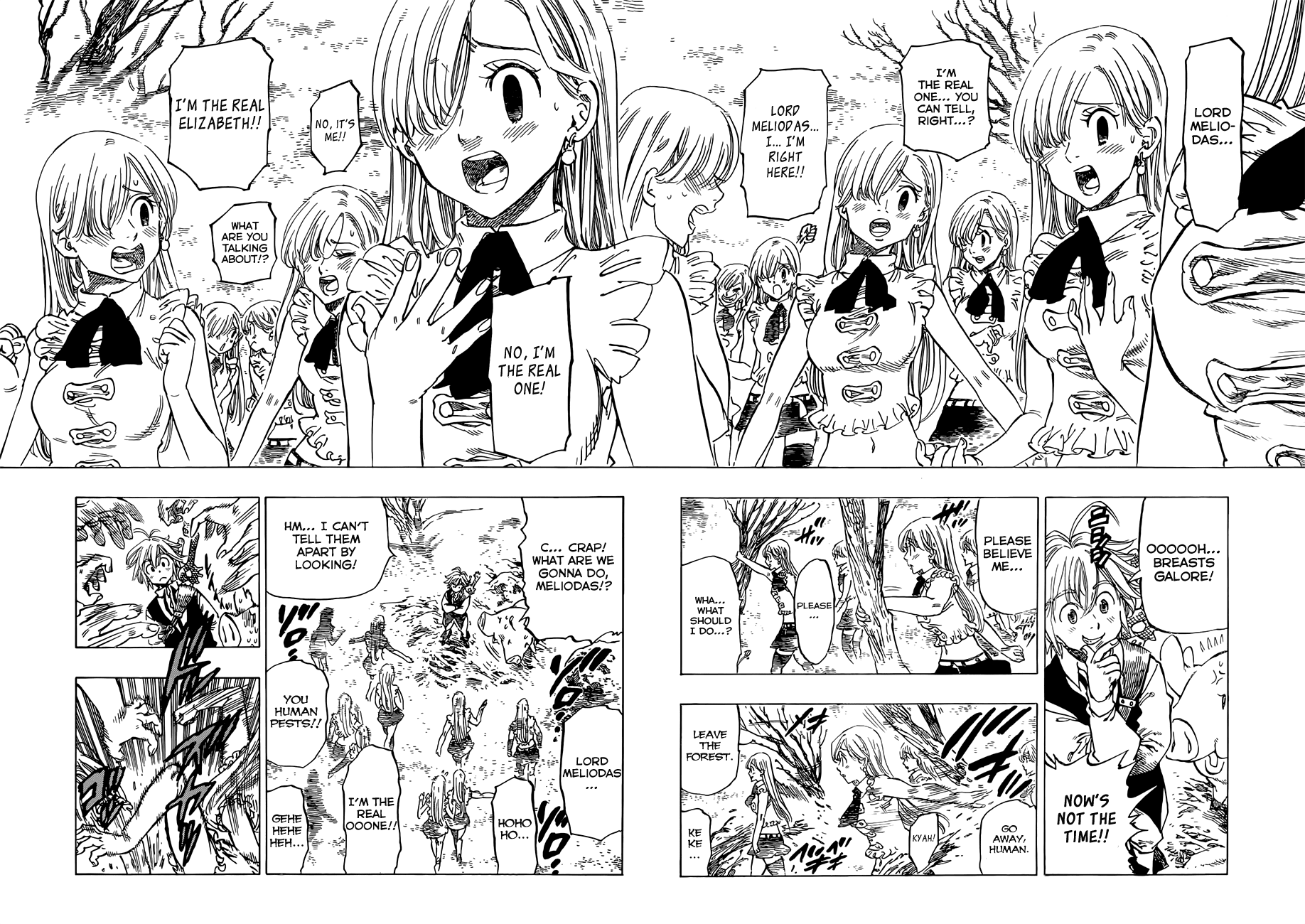 Nanatsu no Taizai Chapter 4 page 9 - Chapter 4: The Sin in the Sleeping Forest