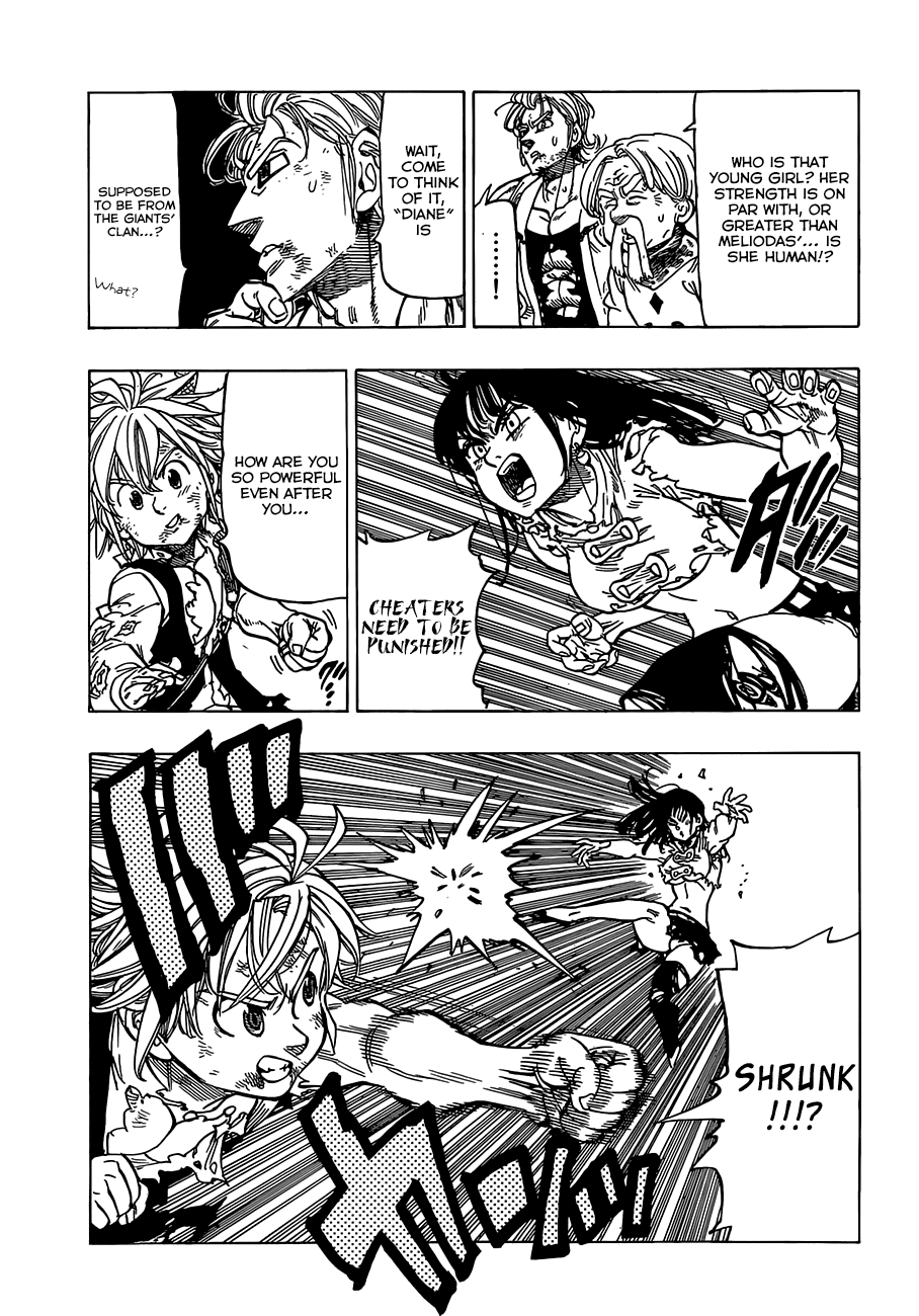 Nanatsu no Taizai Chapter 40 page 10 - Chapter 40: Vaizel's Fighting Festival Finals