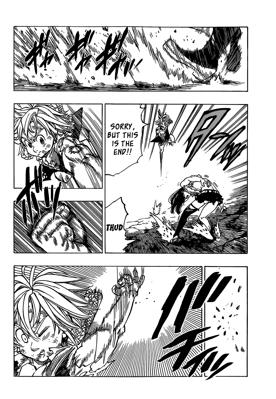 Nanatsu no Taizai Chapter 40 page 11 - Chapter 40: Vaizel's Fighting Festival Finals