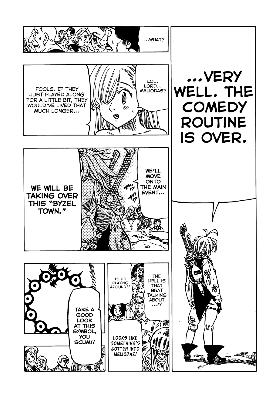 Nanatsu no Taizai Chapter 40 page 16 - Chapter 40: Vaizel's Fighting Festival Finals