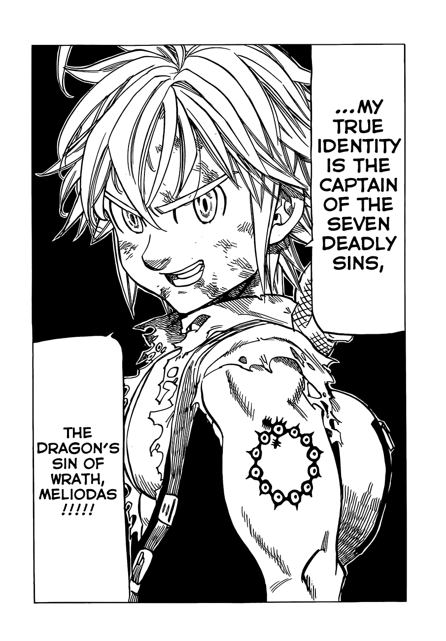 Nanatsu no Taizai Chapter 40 page 17 - Chapter 40: Vaizel's Fighting Festival Finals