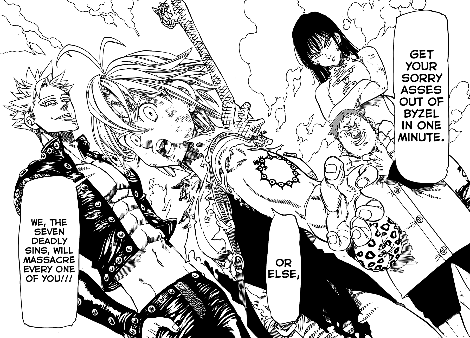 Nanatsu no Taizai Chapter 40 page 19 - Chapter 40: Vaizel's Fighting Festival Finals