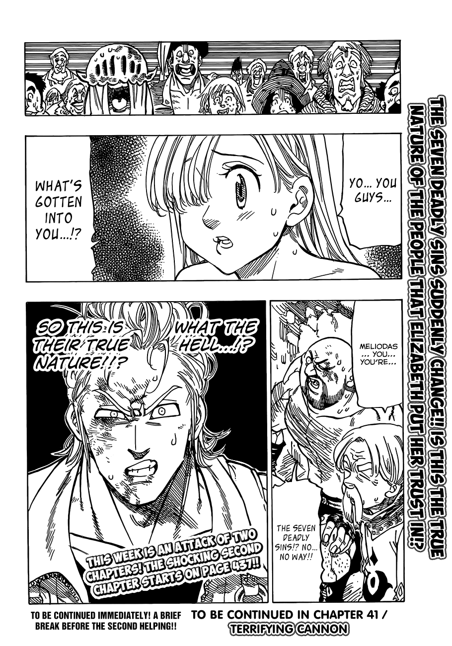 Nanatsu no Taizai Chapter 40 page 20 - Chapter 40: Vaizel's Fighting Festival Finals