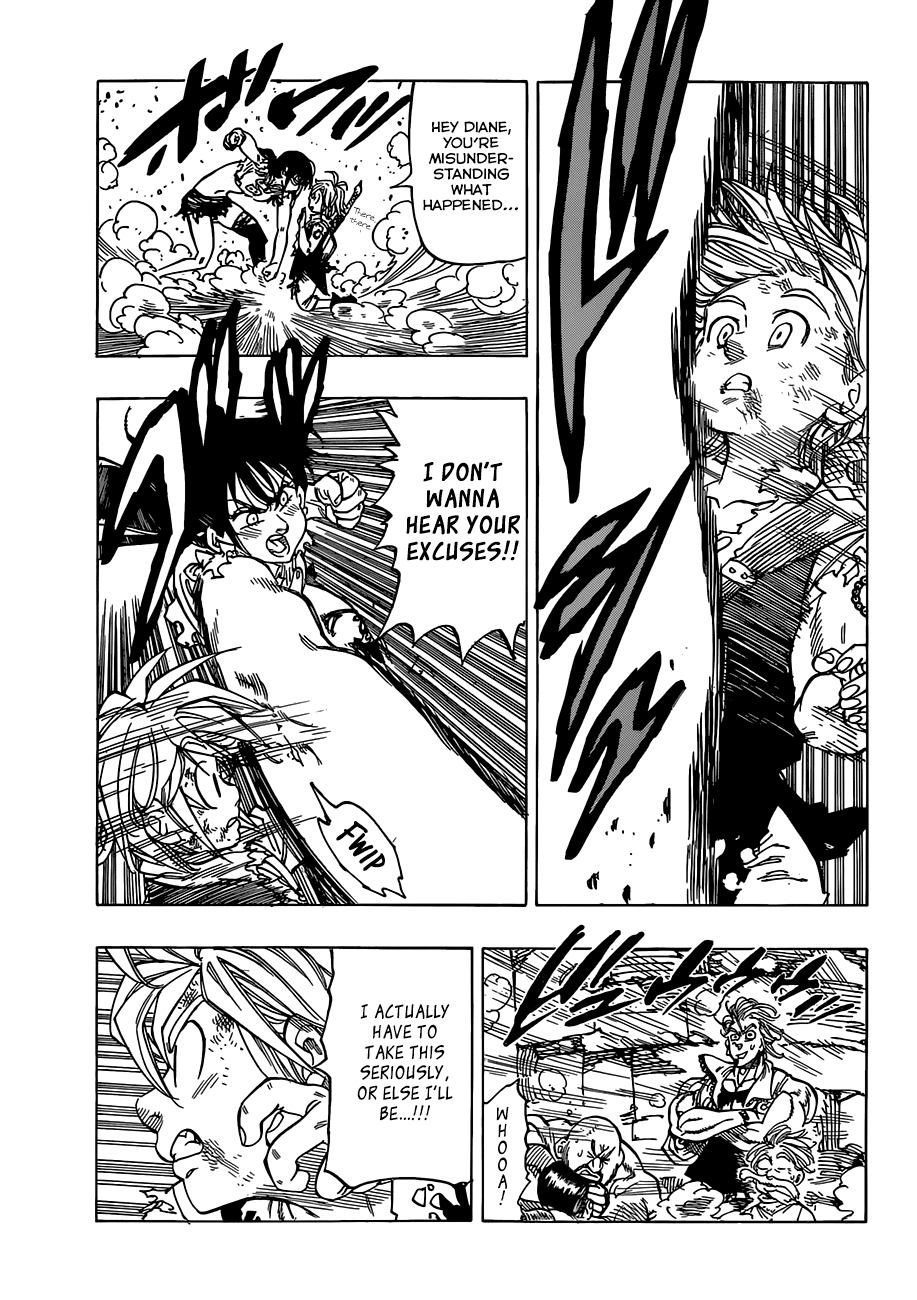 Nanatsu no Taizai Chapter 40 page 5 - Chapter 40: Vaizel's Fighting Festival Finals