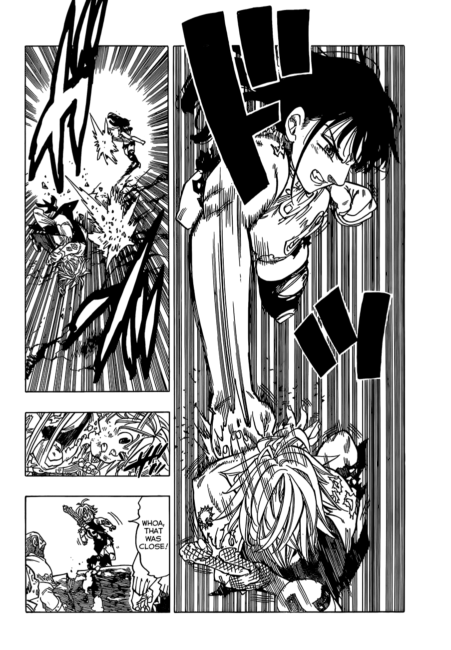 Nanatsu no Taizai Chapter 40 page 9 - Chapter 40: Vaizel's Fighting Festival Finals