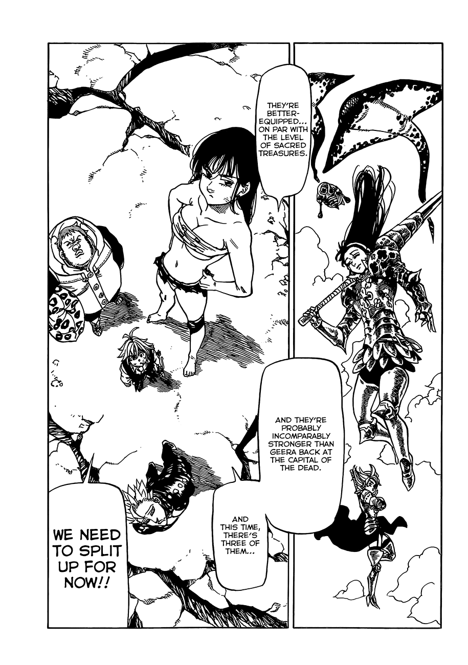 Nanatsu no Taizai Chapter 41 page 11 - Chapter 41: Hair-Raising Canon