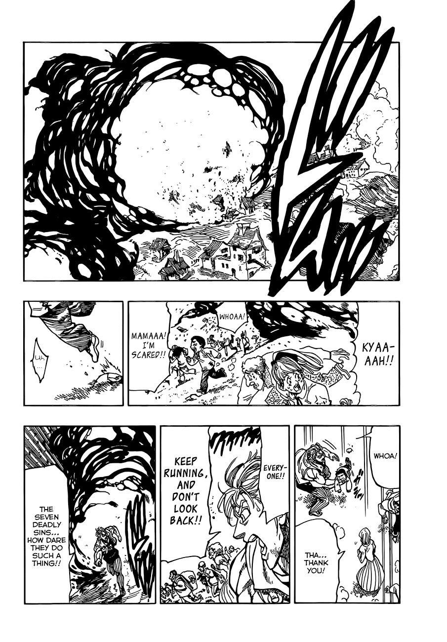 Nanatsu no Taizai Chapter 41 page 12 - Chapter 41: Hair-Raising Canon