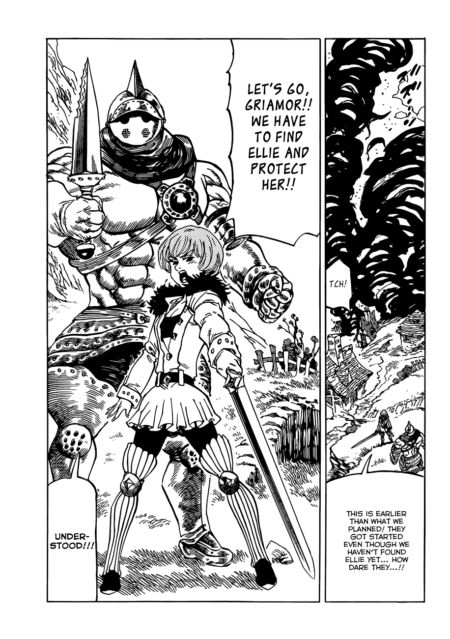 Nanatsu no Taizai Chapter 41 page 13 - Chapter 41: Hair-Raising Canon